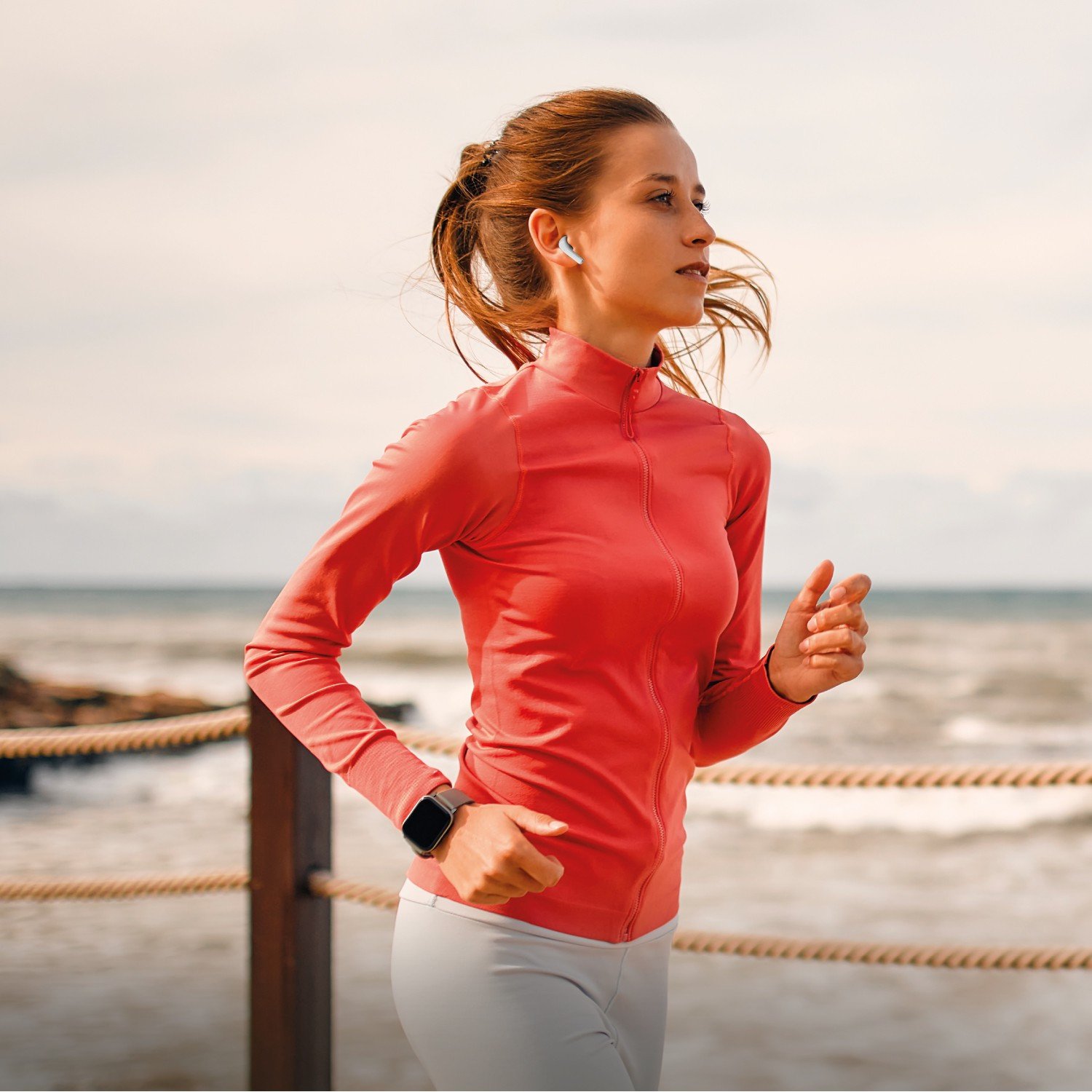 Porodo Soundtec Sense True Wireless Stereo Earbuds - White