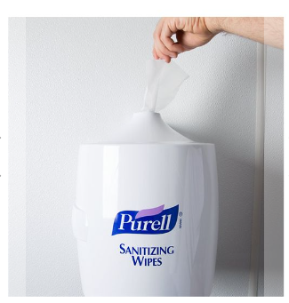 PURELL WALL MOUNTED WIPES SANITIZING WIFES REFILL