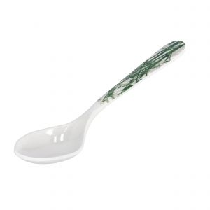 Royalford Melamine Serving Spoon - Melamine - White