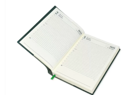 FIS A5 Diary 2023 (English) Maroon - FSDI17E23MR