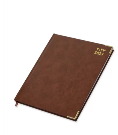 FIS Executive Diary 2023 Black (Arabic/English/French) 1-Week at a glance, FSDI33AE23BR