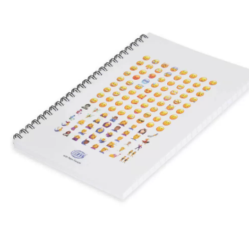 10-Piece FIS Spiral Soft Cover Notebook Single Line A5, 100-Sheets - FSNBA51904S