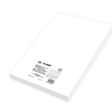 FIS A4 Diary 2023 English (Saturday & Sunday Combined) Blue - FSDI48EP23BL