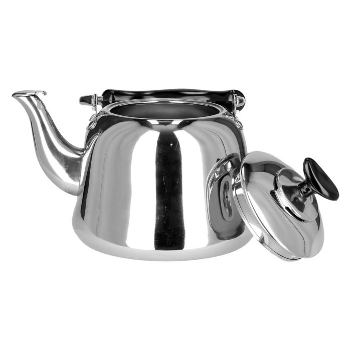 Royalford RF9564 1.5L Stainless Steel Whistling Kettle - Portable Whistling Tea Kettle With Heat Resistant Handle | Ergonomic Pouring Spout | Compatible With Gas, Induction, Hot Plate, Halogen, & Cera