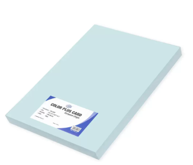 FIS Color Plus Card 180 GSM, Size A4 (21 x 29.7 cm) Blue -FSCHCP180A4BL