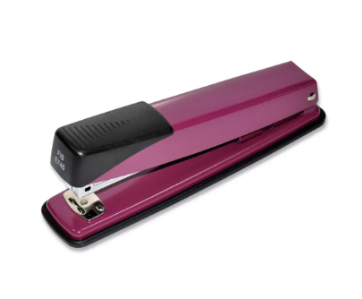 FIS Medium Stapler, (L)136 X (W)41 X (H)56 mm Size, Metal Body, Purple Colour - FSSFE745