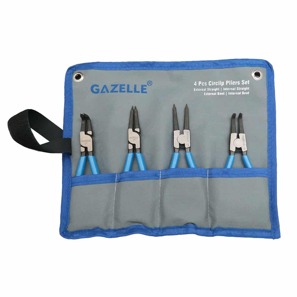 GAZELLE G80198 7 IN. CIRCLIP PLIER SET, 4-PIECES (180MM
