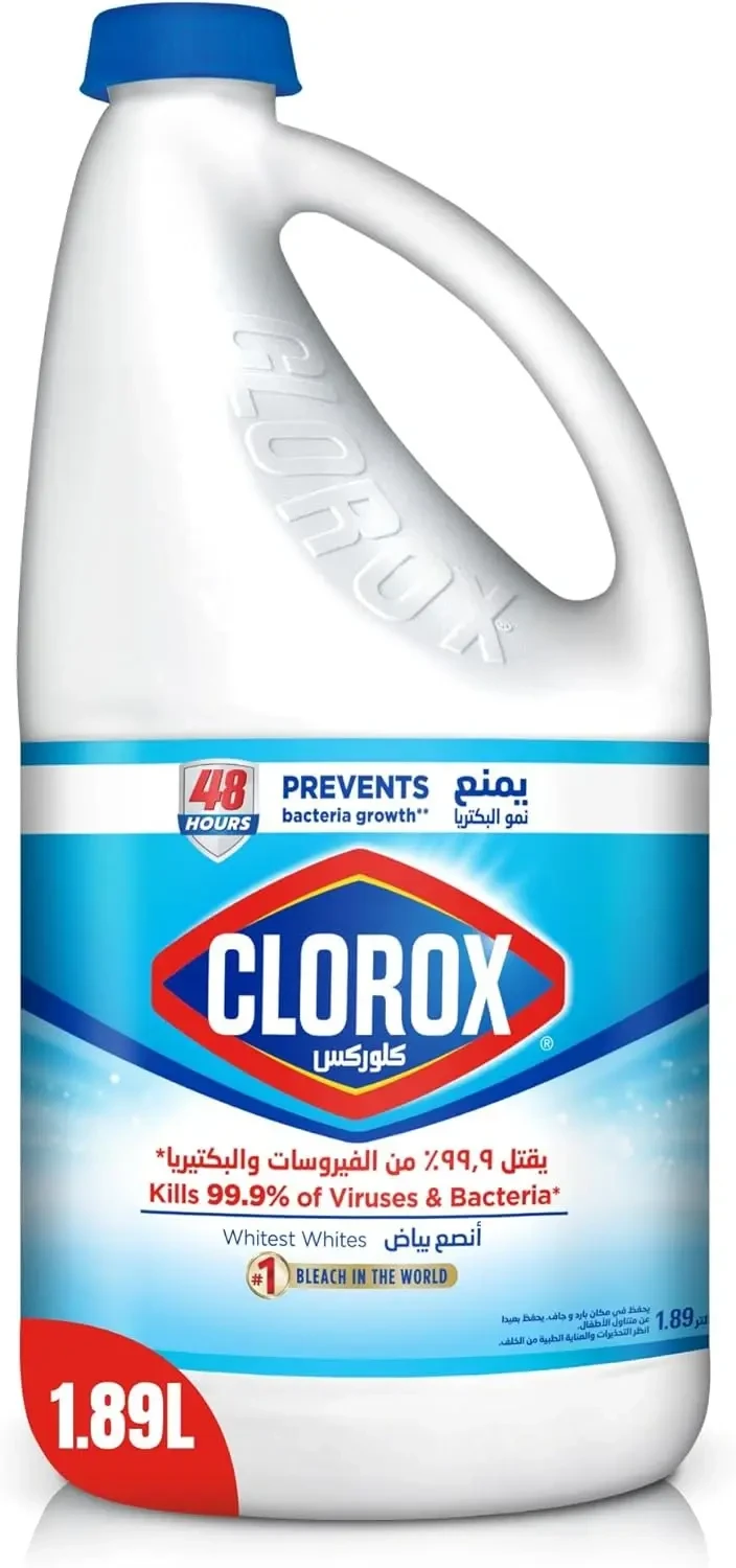 Clorox Original Liquid Bleach 8 x 1.89 Lt