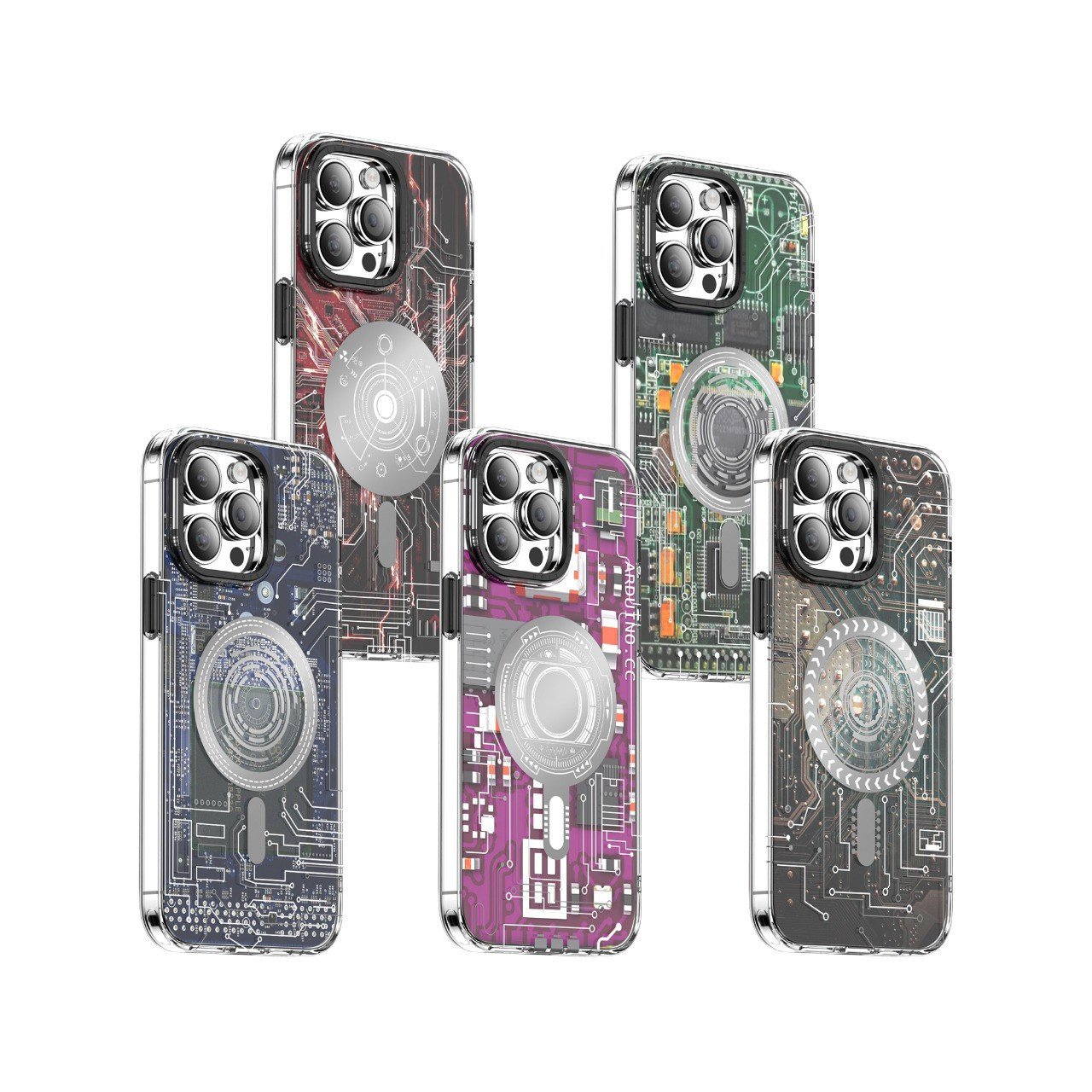 Green Lion Magnetic Tech Plus Case for iPhone 14 Pro Max ( 6.7" ) - Assorted colour