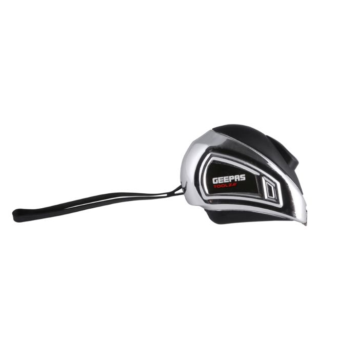 Geepas 3M, 16mm Measuring Tape | Pocket Tape With ABS Construction Plastic Shell |Rubber Coating Makes It Resistant To Abrasion | +-0.2mm Accuracy | British & Metric Graduation