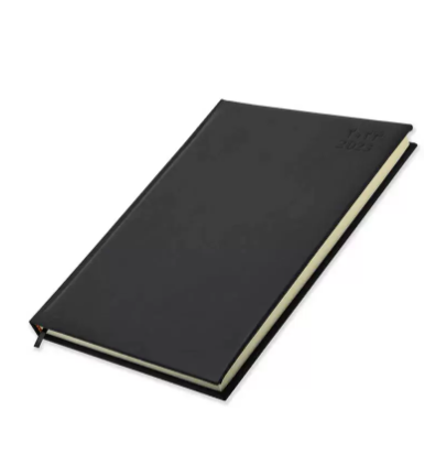 FIS A4 Diary 2023 Arabic/English (Saturday & Sunday Combined) Black - FSDI48AEP23BK