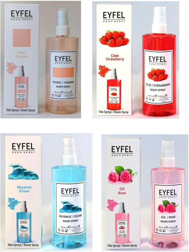 Eyfel Air Freshener Spray, 400 ml - Strawberry