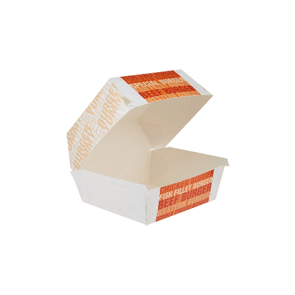Paper Burger Box Printed