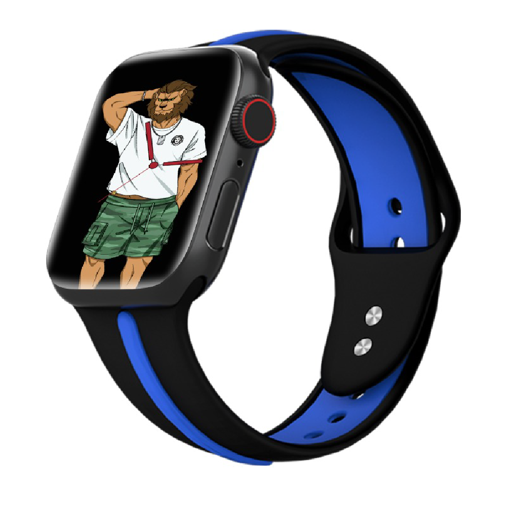 Thin blue line discount apple watch band 42mm