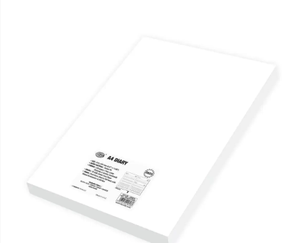 FIS A4 Diary 2023 English (Saturday & Sunday Combined) Maroon - FSDI47EP23MR