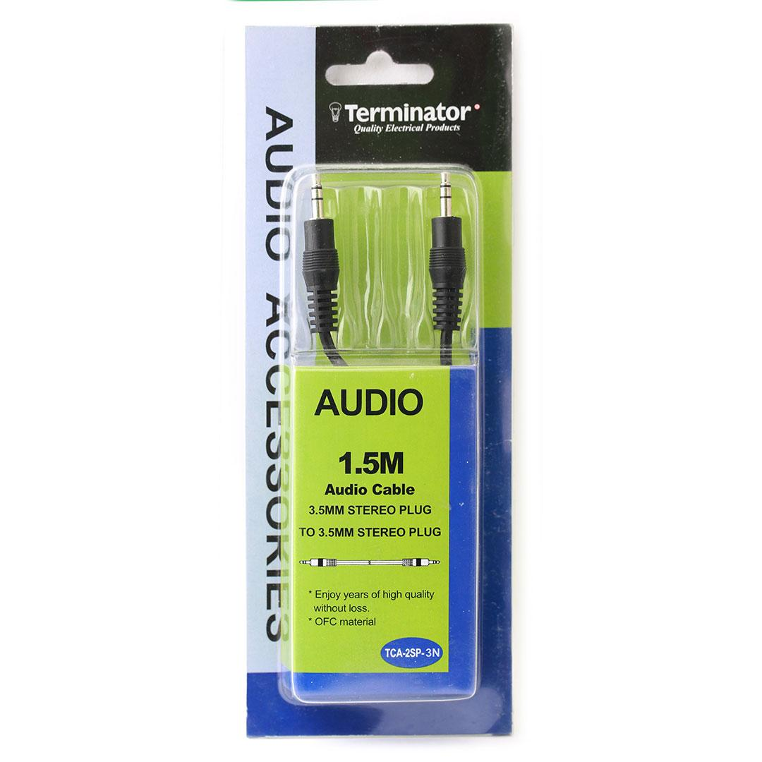 Stereo Plug 3M (Nickel)