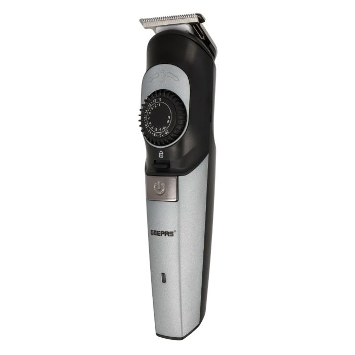 Rechargeable Hair Trimmer, ION Battery, GTR56042 - Stainless Steel Blade, Hair Clipper And Beard Trimmer With Sharp Blades,2 Years Warranty - 60min Working, USB Charging, 2 Comb, Different Cutting Len