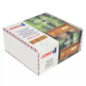 Mail Box, Hall 30 - Bubinga Wood - JMGN70012
