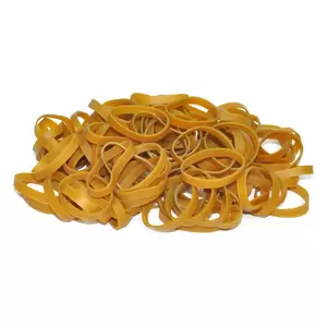 10 Boxes FIS Pure Rubber Bands Yellow - FSRB62
