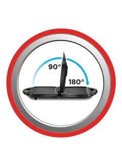 2-in-1 4 ,Slice Sandwich Maker & Grill, with Interchangeable Plate, 2 Years Warranty 1400 W TS4120-B5 ,black+Sliver