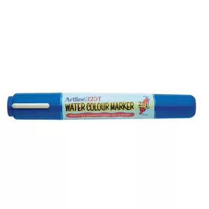 Artline 325T 2in1 Water Colour Markers 2.0mm-5.0mm, Pack of 12 Pcs, Brown Color, Acrylic Fibre Tip - ARMK325BR