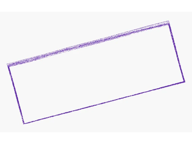 Brother Customized Stamp 22mmx60mm - Blue