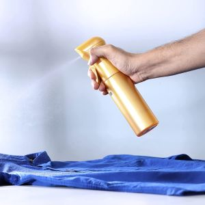 Royalfrod Spray Bottle - Plastic - Gold - 330 ML