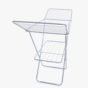 Royalford Metal es Dryer 128X55Cm - Metal - Silver