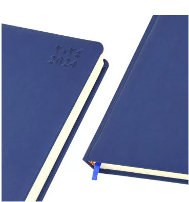 FIS A4 Diary 2024 (Arabic/English) Blue - FSDI45AE24BL