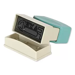 Artline X-Stamper "FAXED" for Office Business Supplies, Ink Blue - ARXTCXB1350-1PC