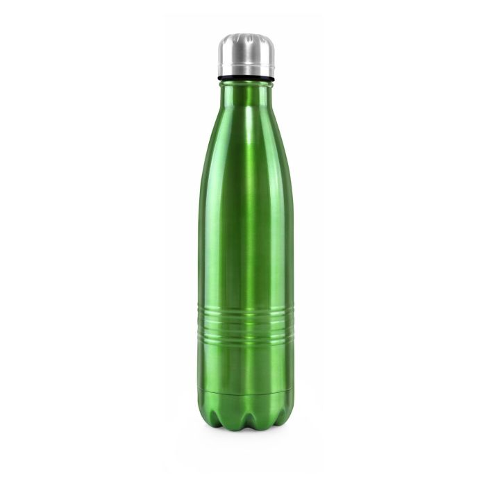 Royalford RF8512 750ML Stainless Steel Vacuum Flask Heat Insulated Thermos For Keeping Hot/Cold Long Hour With Tight Lid | ThickWalled | Perfect For Hot Water, Tea, Beverage (Green)