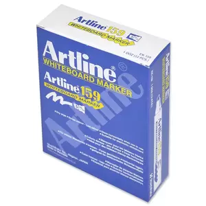 Artline White Board Marker Broad Pack of 12, Red, 159 - ARMK159RE