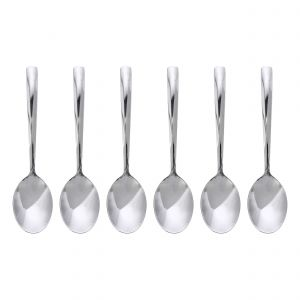 Royalford 6Pc Tea Spoon 1X72 - Stainless Steel - Silver