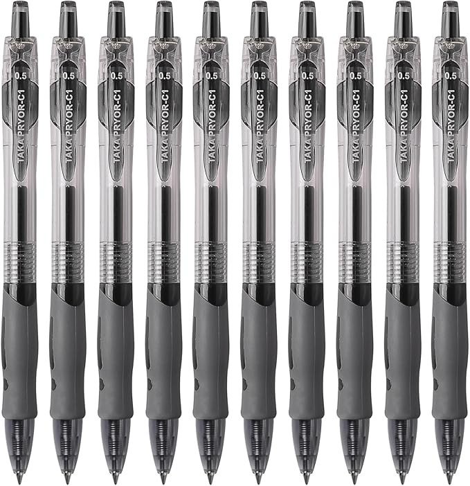 Zebra Sarasa Clip Pen 0.5mm JJ15 Black (10 Pcs of Pack)