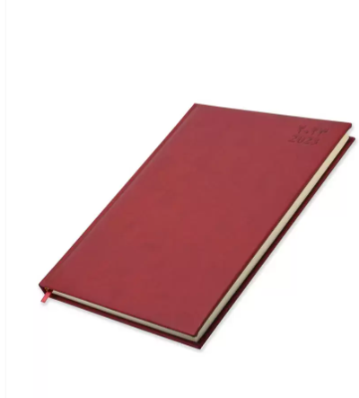 FIS A4 Diary 2023 Arabic/English (Saturday & Sunday Combined) Maroon - FSDI48AEP23MR