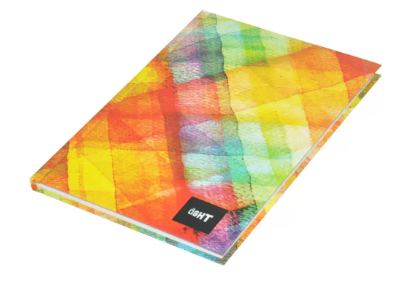 5-Piece Light Hard Cover Notebook, Single Ruled (100 Sheet) A5 Size - LINBA51503