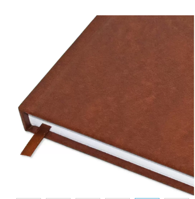 FIS A4 Diary 2024 English (Saturday & Sunday Combined) Brown - FSDI47E24BR