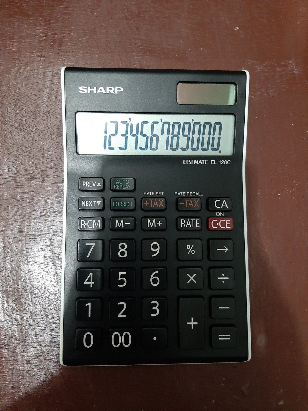 SHARP CALCULATOR ELSI MATE EL-128C
