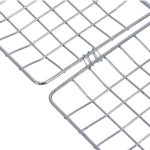 Royalford Barbeque Grill Chromium Plated Iron - Iron - Silver - RF10377