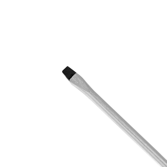 Geepas Precision Screwdriver - Slotted Screwdriver With Soft Grip Rubber Insulated Ergonomic Handle - CR-V Build, Magnetic Tip And Hanging Hole For Easy Carry - Bicolored Red/Black - (SL 4x100mm)