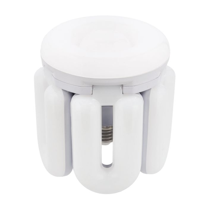 5 Leaf LED Folding Lamp, 60W Power, GESL55095 - Long Life LED 50000 Hours, 80% Energy Saving, Ideal For Garage, Workshop, Warehouse, Shop