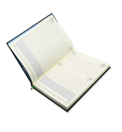 FIS A4 Diary 2023 Arabic/English (Saturday & Sunday Combined) Green - FSDI48AEP23GR