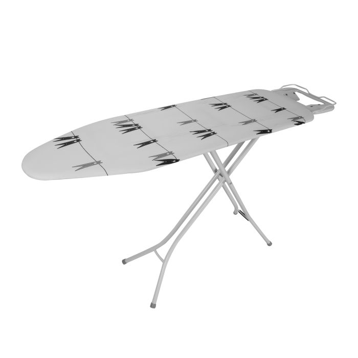 Ironing Board With Iron Rest | Adjustable Height | 7 Mm Foam