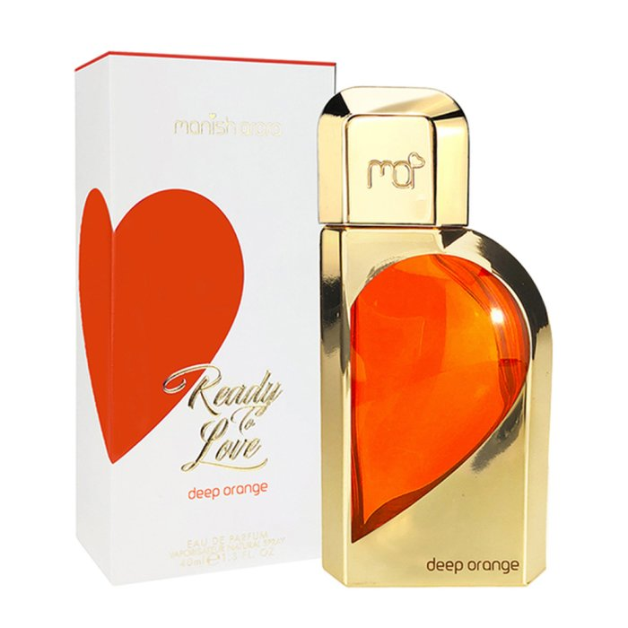 MANISH ARORA READY TO LOVE DEEP ORANGE (W) EDP 40ML