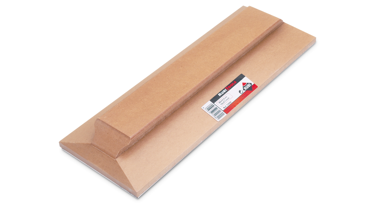 RUBI 72980 TILE BEATING BLOCK WITH RUBBER 40×14.5CM