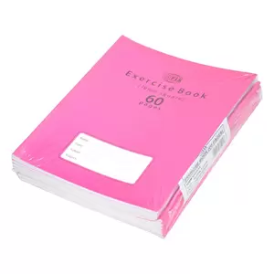 FIS Exercise Books 10 mm Square with Left Margin, 60 Pages, Pack of 12 Pieces, 16.5 x 21 cm Size - FSEBSQ1060N