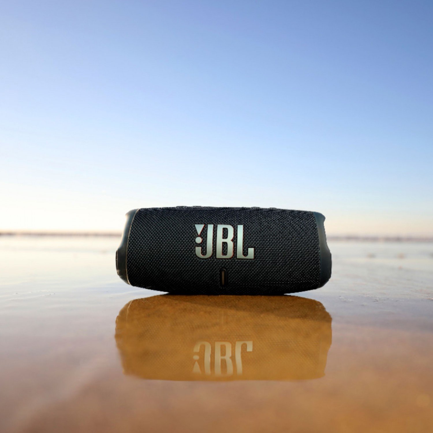 JBL Charge5 Splashproof Portable Bluetooth Speaker - Black