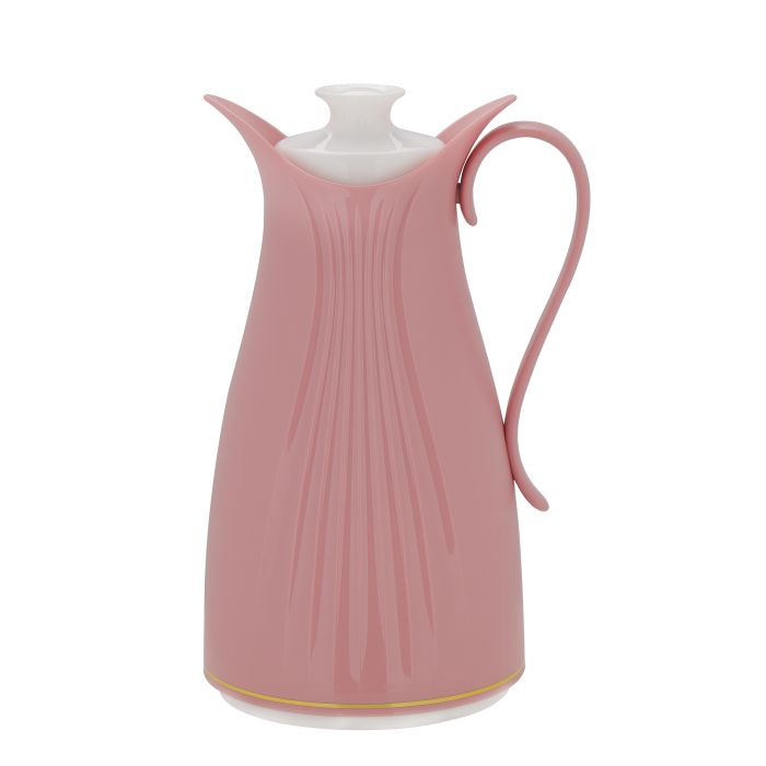 Eliza Vacuum Flask Set, Double Wall Vacuum Thermos, RF10269 | 700ml & 1000ml, 2pcs Of Flask | PP Outer Body, ASBESTOS Free Pink Glass Inner | Portable & Leak-Resistant