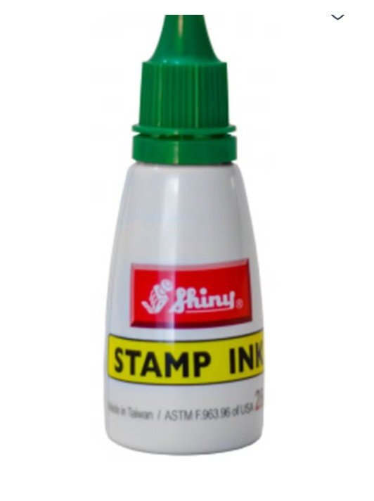 Shiny Stamp Pad Ink Green, 28ml
