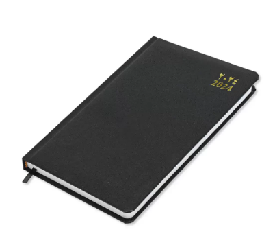 FIS Diary 2024 (Arabic/English) Black, A5 - FSDI23AE24BK
